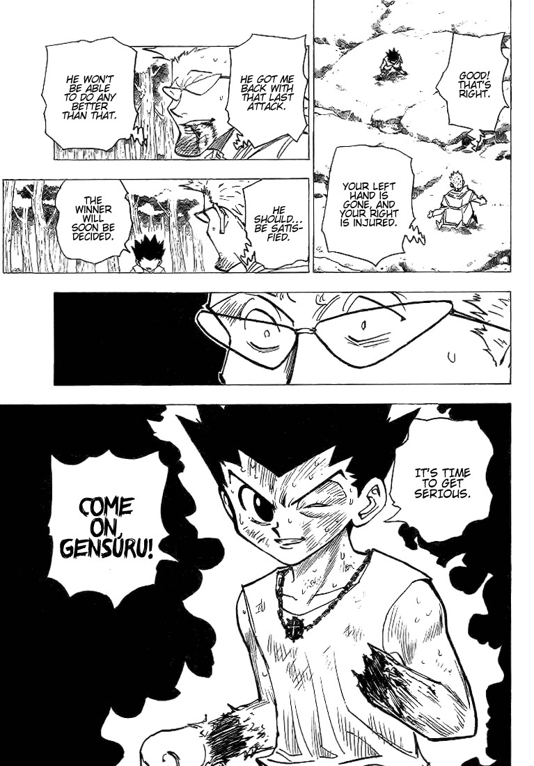 Hunter X Hunter Chapter 180 page 9 - Chapter 180: Three-Way Struggle: Part 11