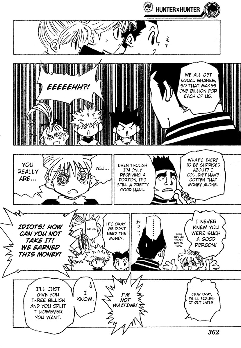 Hunter X Hunter Chapter 182 page 10 - Chapter 182: Three-Way Struggle: Part 13
