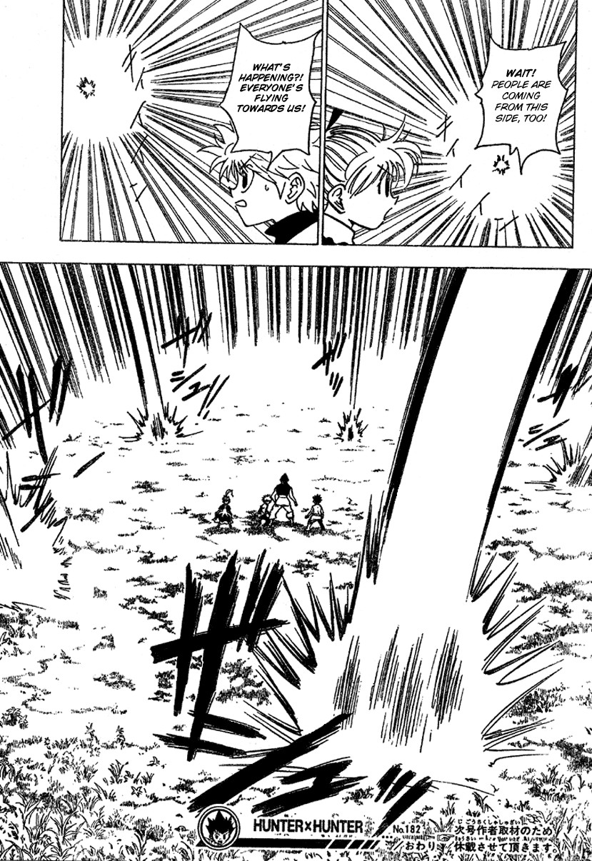 Hunter X Hunter Chapter 182 page 15 - Chapter 182: Three-Way Struggle: Part 13