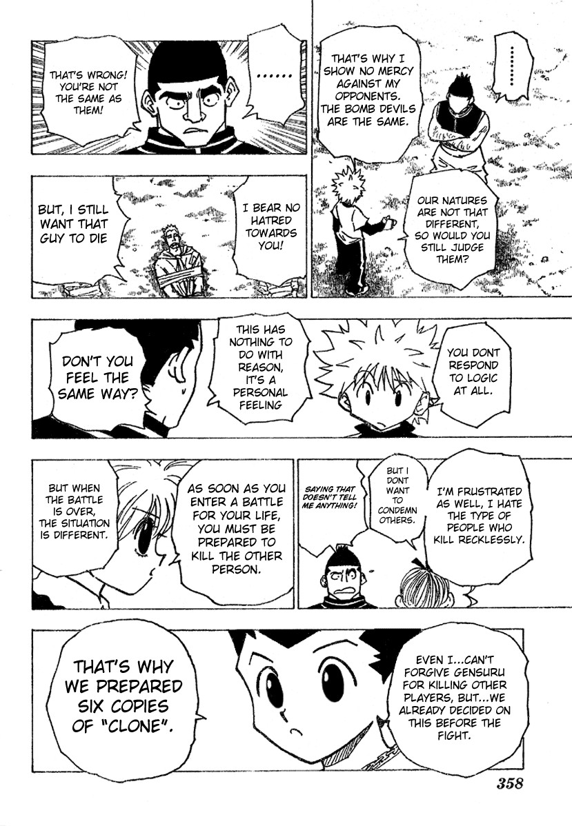 Hunter X Hunter Chapter 182 page 6 - Chapter 182: Three-Way Struggle: Part 13