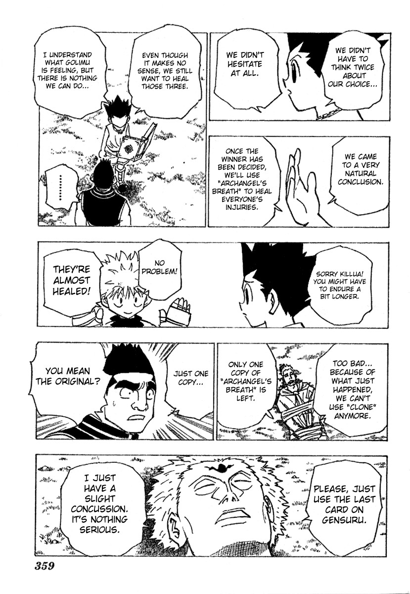 Hunter X Hunter Chapter 182 page 7 - Chapter 182: Three-Way Struggle: Part 13