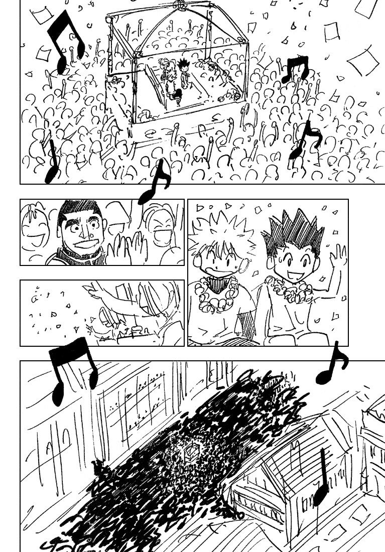 Hunter X Hunter Chapter 184 page 10 - Chapter 184: The Choice of Three Cards