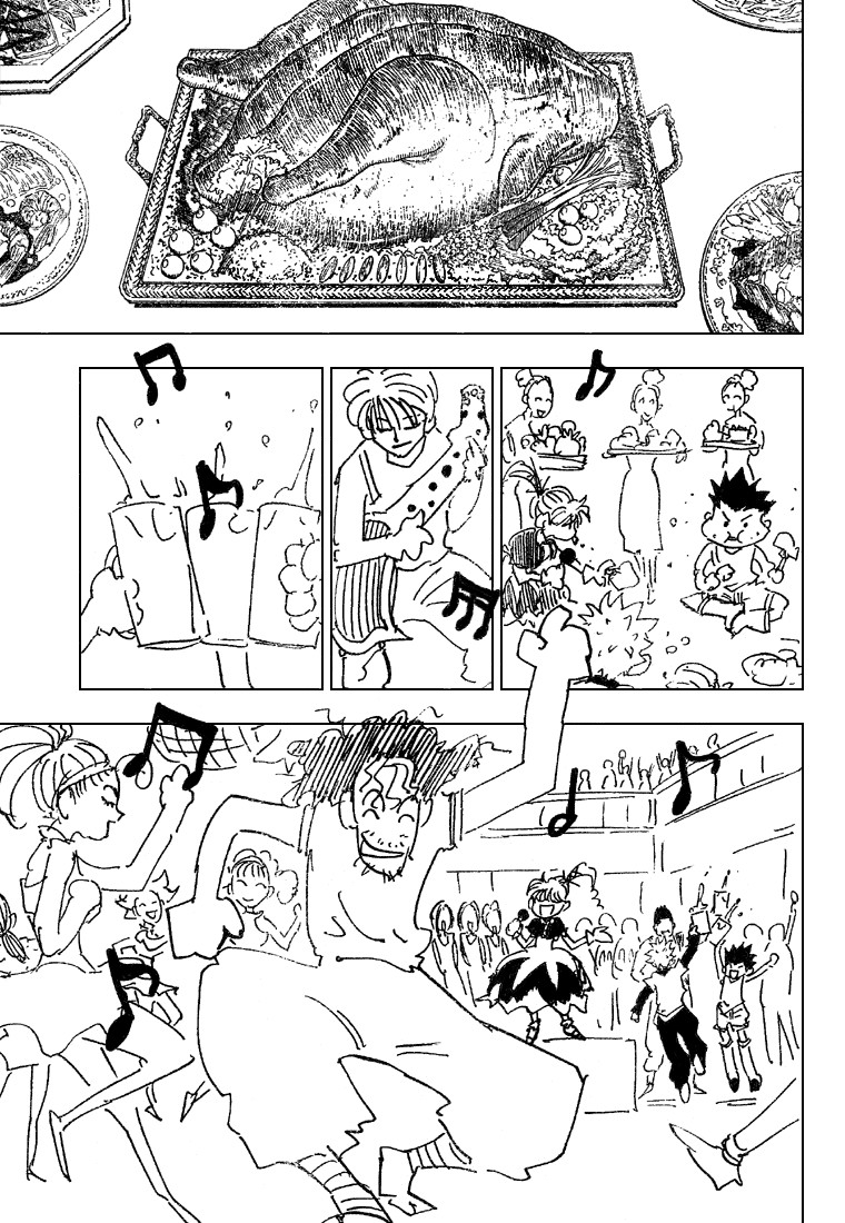 Hunter X Hunter Chapter 184 page 11 - Chapter 184: The Choice of Three Cards