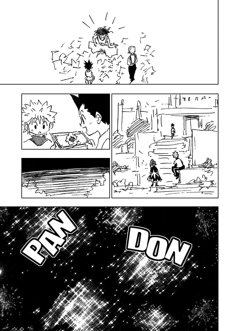 Hunter X Hunter Chapter 184 page 9 - Chapter 184: The Choice of Three Cards