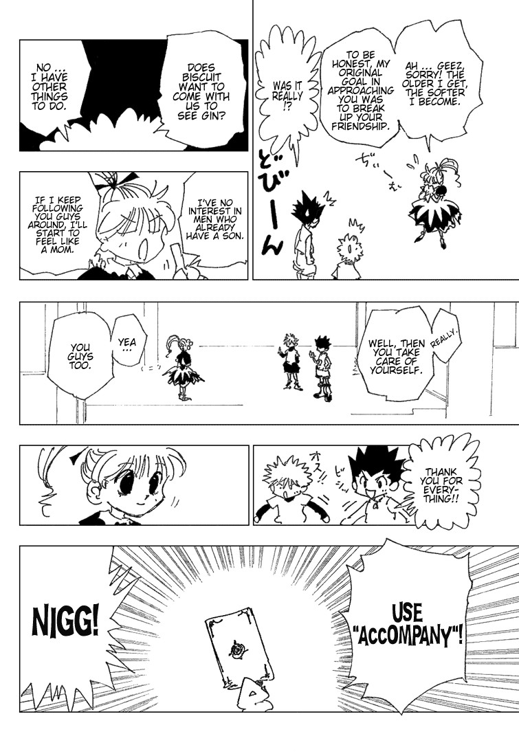 Hunter X Hunter Chapter 185 page 10 - Chapter 185: Chance Encounter