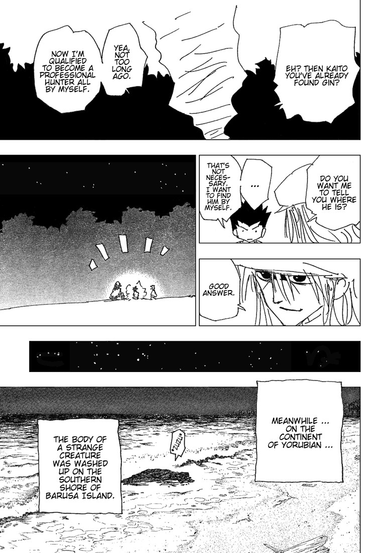 Hunter X Hunter Chapter 185 page 16 - Chapter 185: Chance Encounter