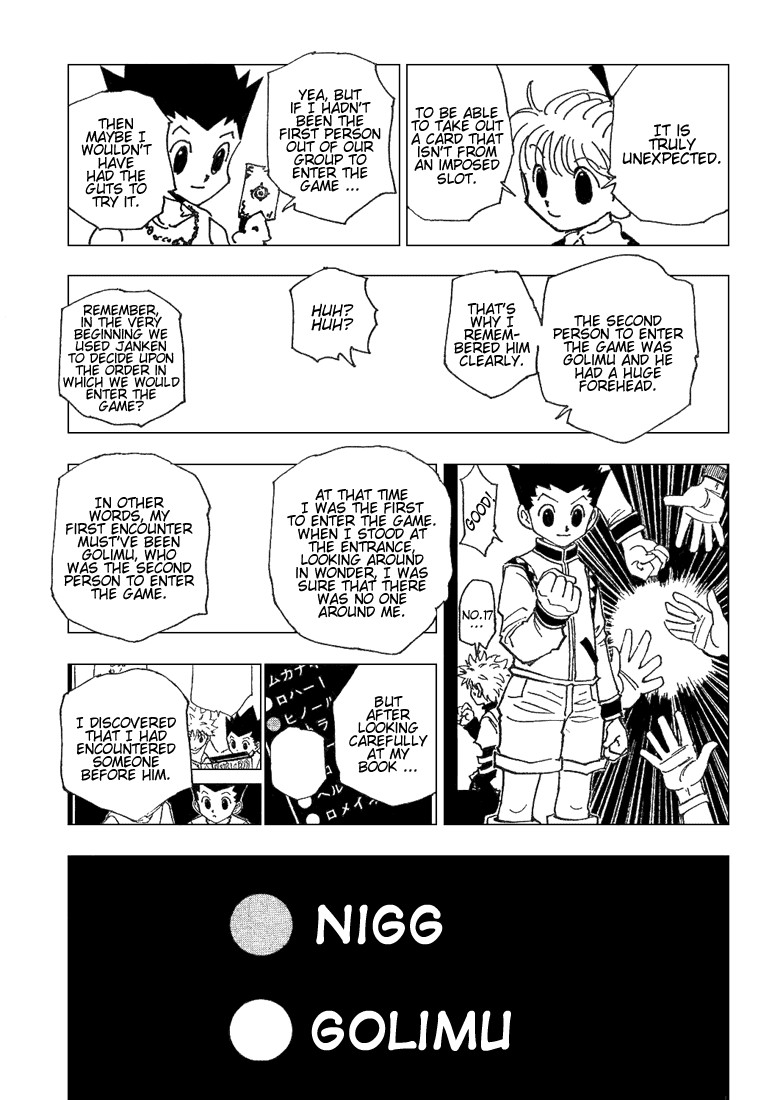 Hunter X Hunter Chapter 185 page 7 - Chapter 185: Chance Encounter