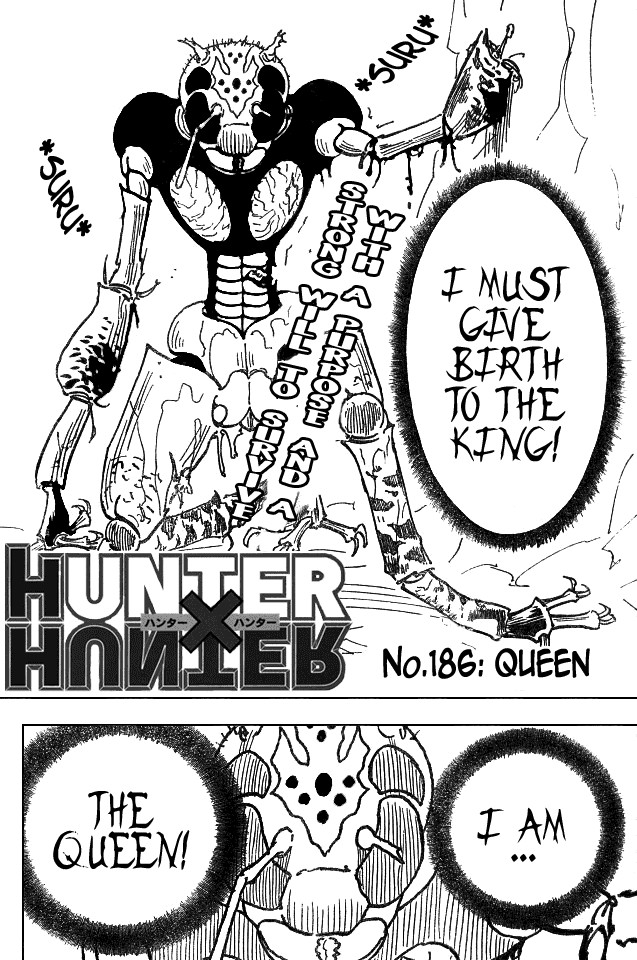 Hunter X Hunter Chapter 186 page 2 - Chapter 186: The Queen