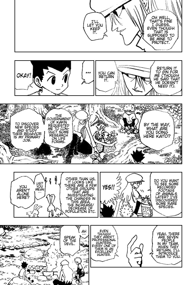 Hunter X Hunter Chapter 186 page 5 - Chapter 186: The Queen