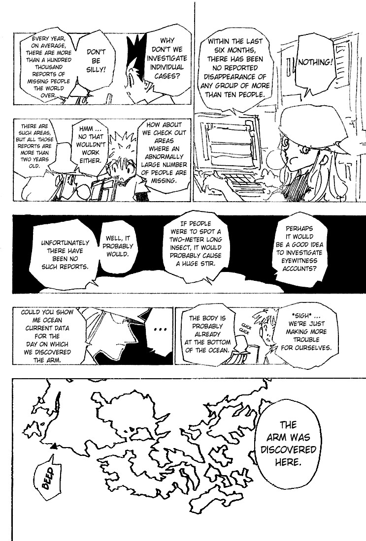 Hunter X Hunter Chapter 188 page 4 - Chapter 188: NGL