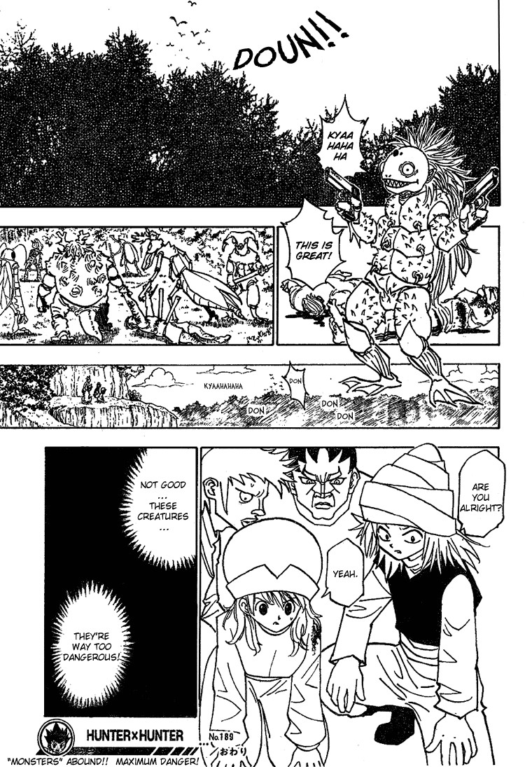 Hunter X Hunter Chapter 189 page 15 - Chapter 189: Infiltration