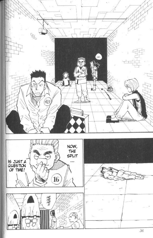 Hunter X Hunter Chapter 19 page 11 - Chapter 19: The Trap of Majority Rules