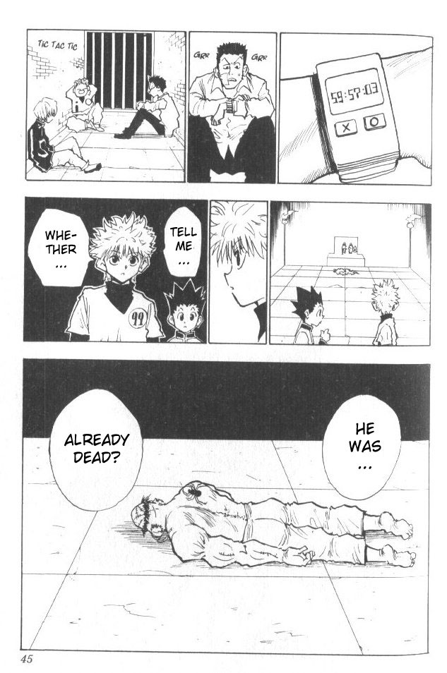 Hunter X Hunter Chapter 19 page 20 - Chapter 19: The Trap of Majority Rules