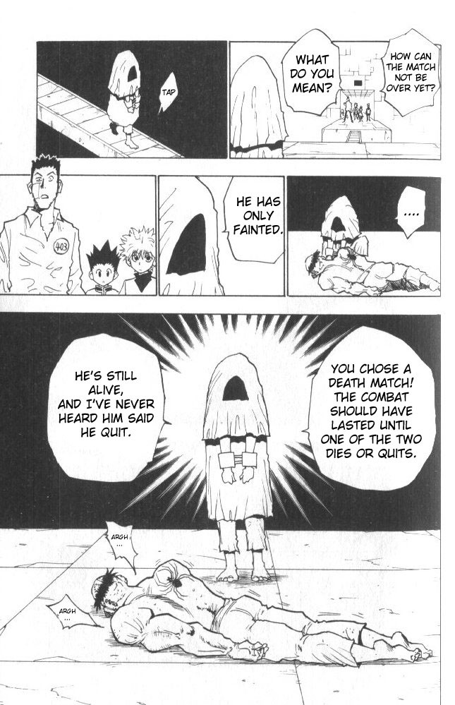 Hunter X Hunter Chapter 19 page 4 - Chapter 19: The Trap of Majority Rules
