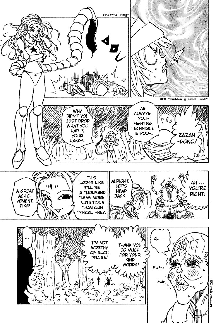 Hunter X Hunter Chapter 190 page 11 - Chapter 190: The Hunt