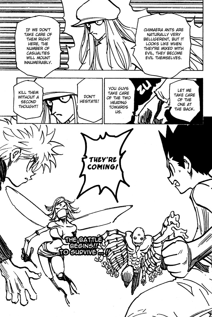 Hunter X Hunter Chapter 192 page 15 - Chapter 192: Human Dog