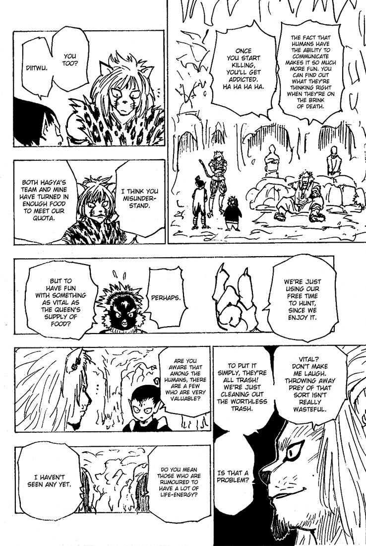 Hunter X Hunter Chapter 192 page 4 - Chapter 192: Human Dog