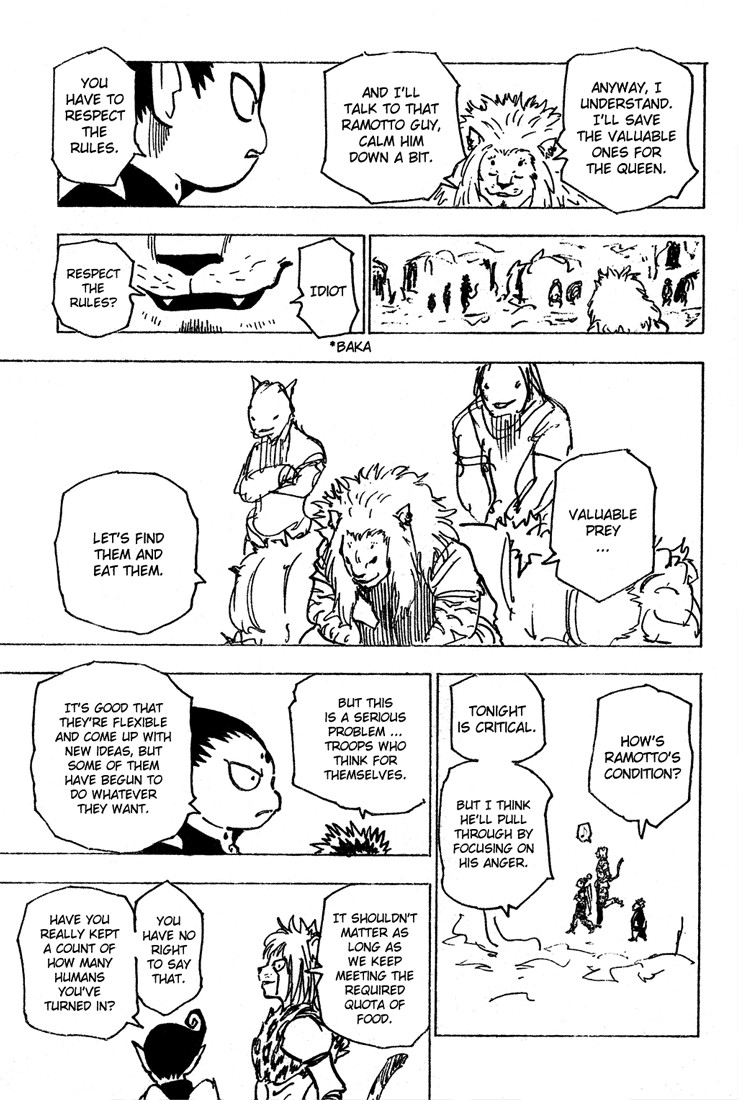 Hunter X Hunter Chapter 192 page 5 - Chapter 192: Human Dog