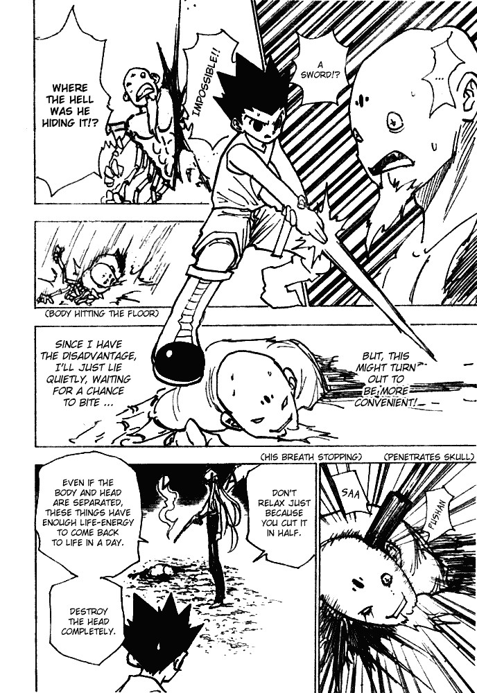 Hunter X Hunter Chapter 193 page 13 - Chapter 193: Scissors