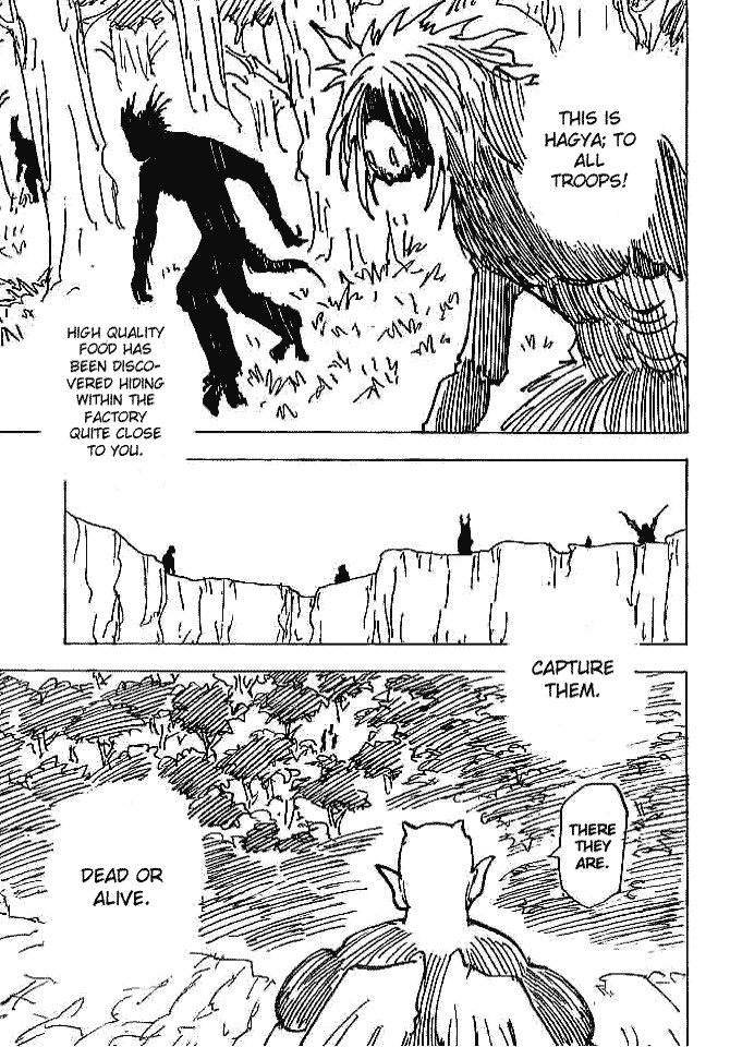 Hunter X Hunter Chapter 194 page 12 - Chapter 194: vs. Hagya's Squad: Part 1