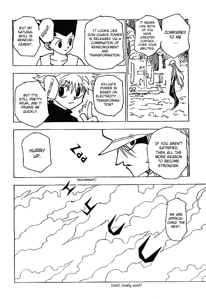 Hunter X Hunter Chapter 194 page 3 - Chapter 194: vs. Hagya's Squad: Part 1