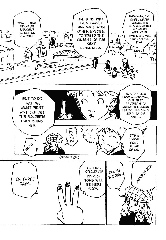 Hunter X Hunter Chapter 194 page 6 - Chapter 194: vs. Hagya's Squad: Part 1