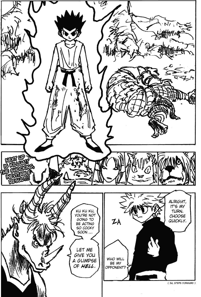Hunter X Hunter Chapter 195 page 14 - Chapter 195: vs. Hagya's Squad: Part 2