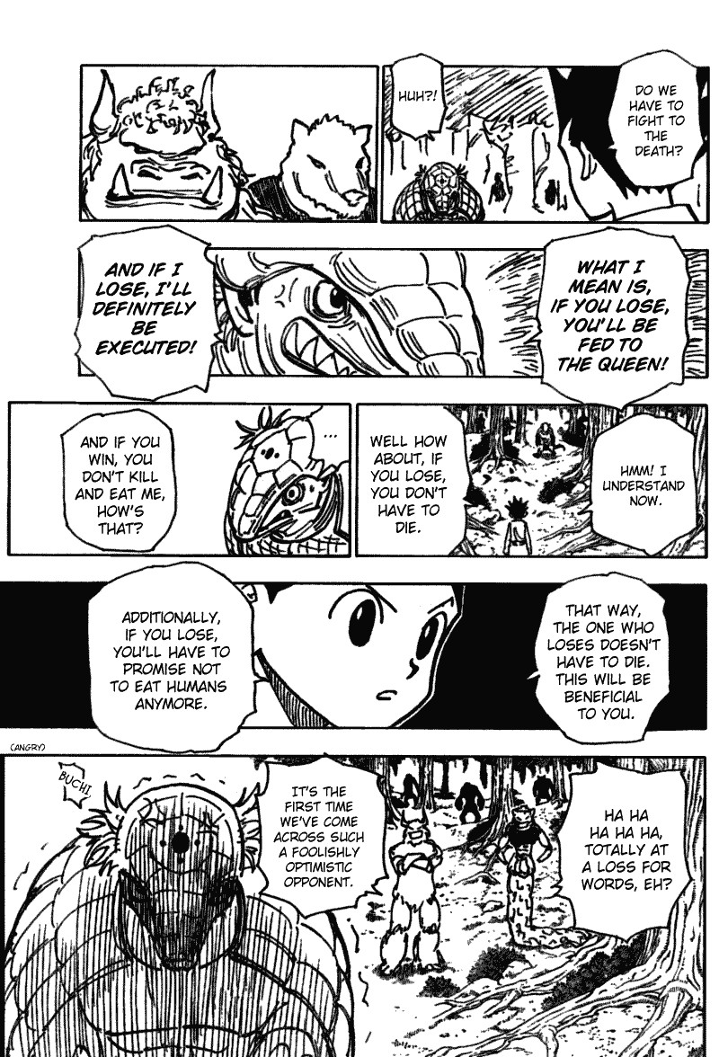 Hunter X Hunter Chapter 195 page 4 - Chapter 195: vs. Hagya's Squad: Part 2