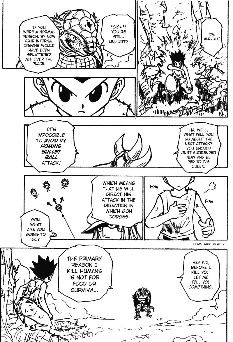 Hunter X Hunter Chapter 195 page 8 - Chapter 195: vs. Hagya's Squad: Part 2