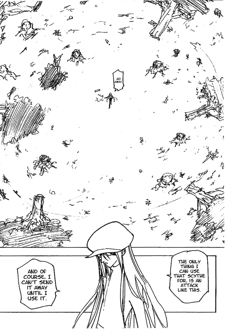 Hunter X Hunter Chapter 196 page 11 - Chapter 196: vs. Hagya's Squad: Part 3