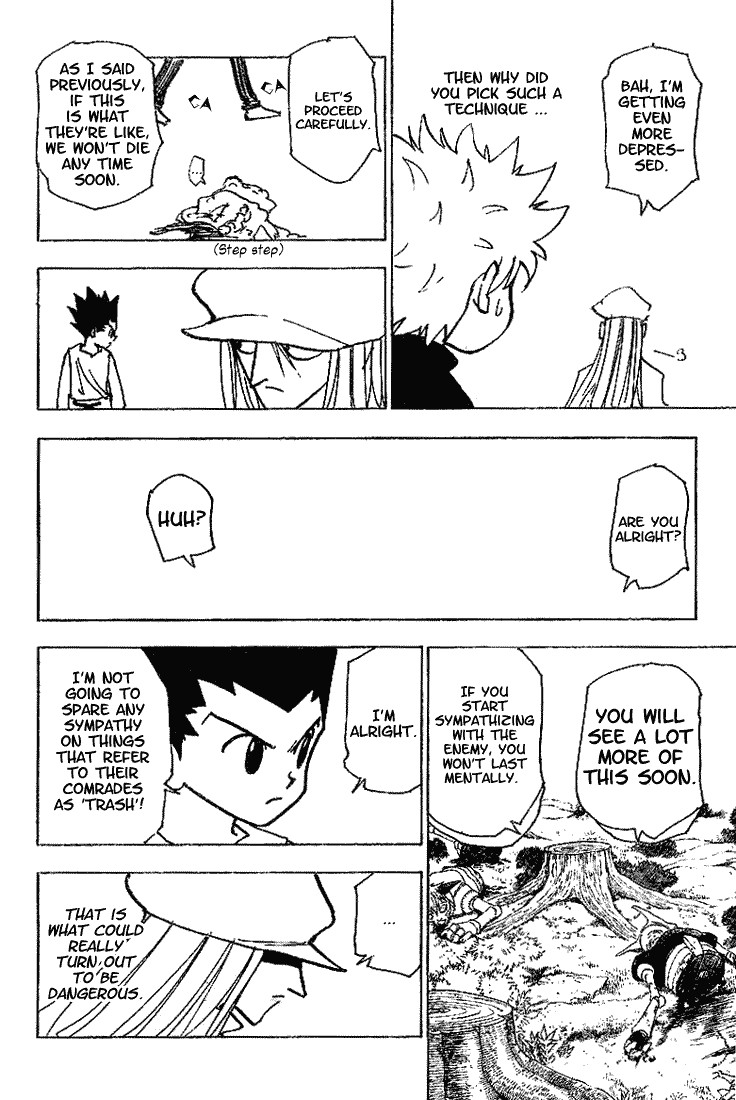Hunter X Hunter Chapter 196 page 12 - Chapter 196: vs. Hagya's Squad: Part 3