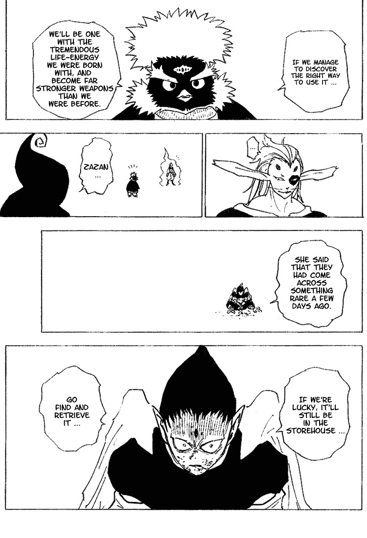 Hunter X Hunter Chapter 196 page 3 - Chapter 196: vs. Hagya's Squad: Part 3