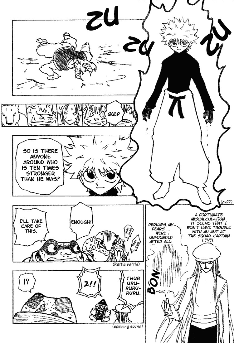 Hunter X Hunter Chapter 196 page 5 - Chapter 196: vs. Hagya's Squad: Part 3
