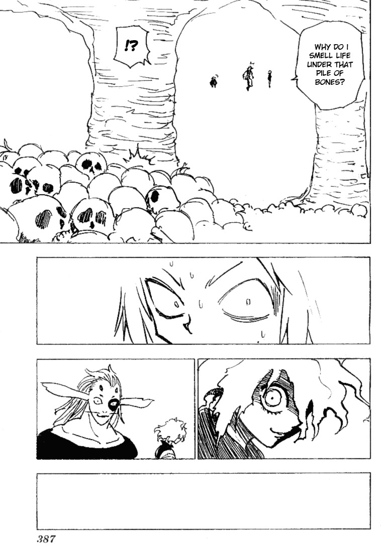 Hunter X Hunter Chapter 197 page 11 - Chapter 197: vs. Hagya's Squad: Part 4