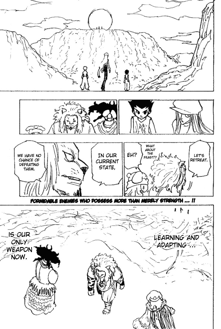 Hunter X Hunter Chapter 197 page 15 - Chapter 197: vs. Hagya's Squad: Part 4