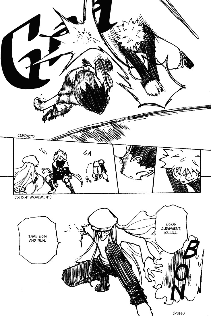 Hunter X Hunter Chapter 198 page 14 - Chapter 198: Sudden Attack