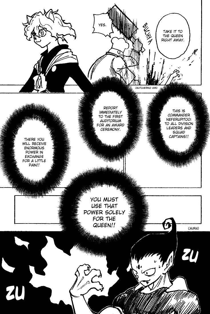 Hunter X Hunter Chapter 198 page 5 - Chapter 198: Sudden Attack