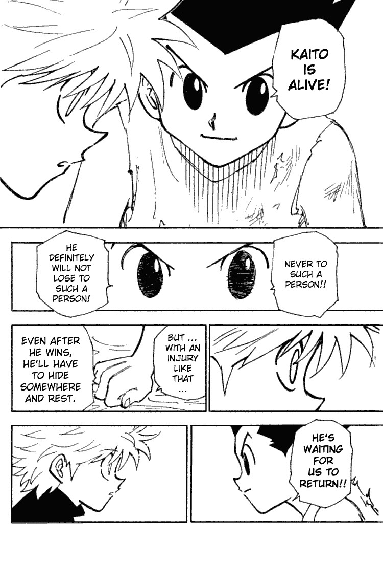Hunter X Hunter Chapter 199 page 12 - Chapter 199: Light and Shadow