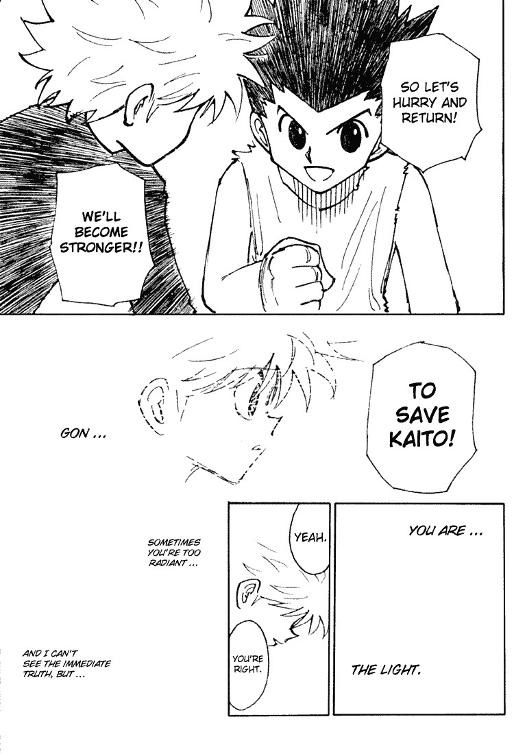 Hunter X Hunter Chapter 199 page 13 - Chapter 199: Light and Shadow