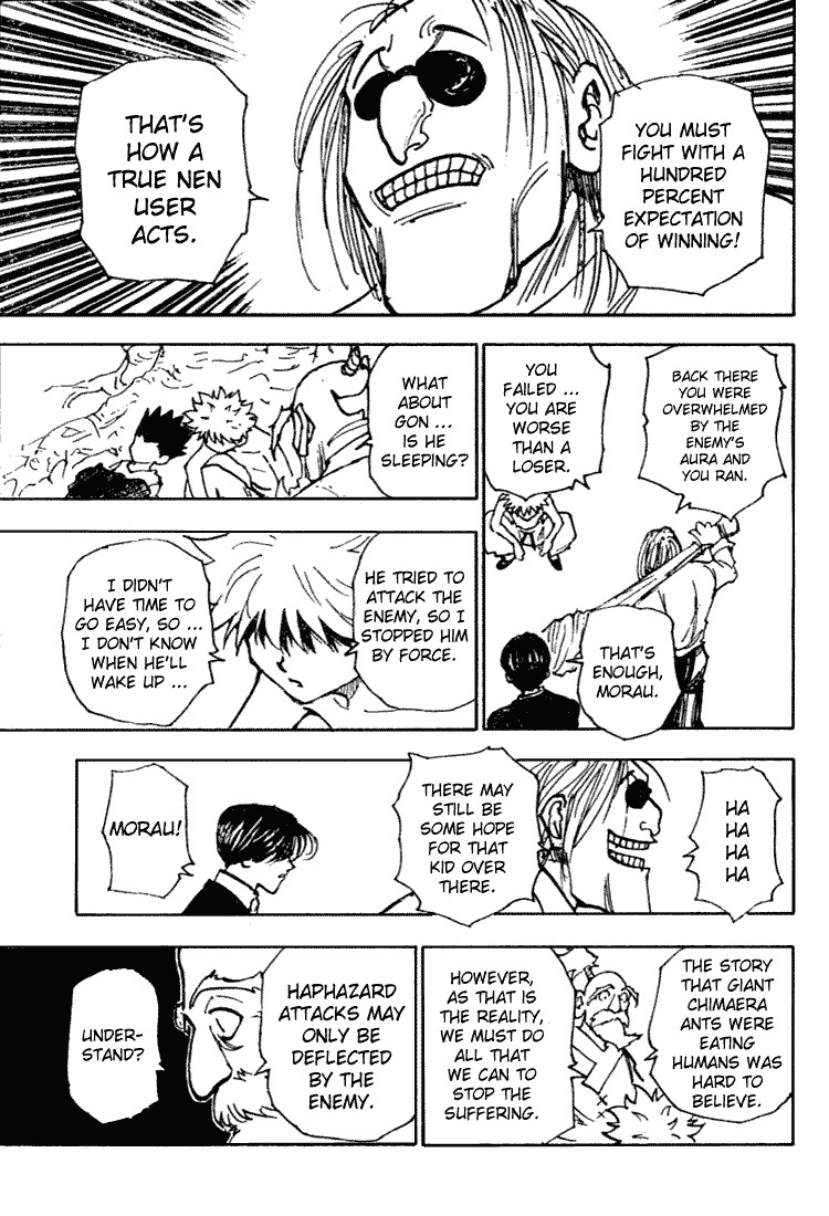 Hunter X Hunter Chapter 199 page 7 - Chapter 199: Light and Shadow