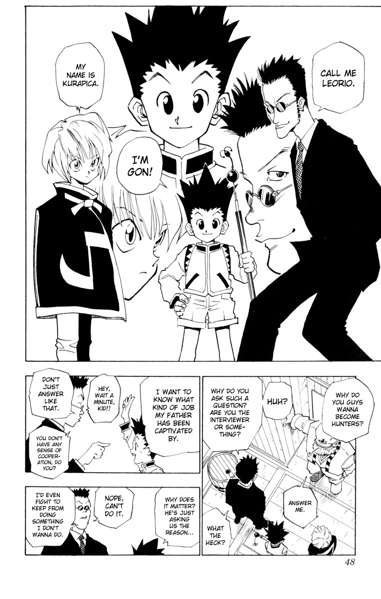 Hunter X Hunter Chapter 2 page 10 - Chapter 2: An Encounter in the Storm