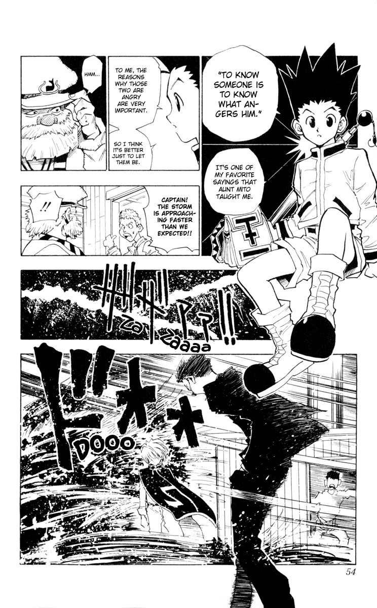 Hunter X Hunter Chapter 2 page 16 - Chapter 2: An Encounter in the Storm