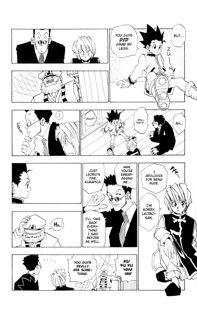Hunter X Hunter Chapter 2 page 22 - Chapter 2: An Encounter in the Storm