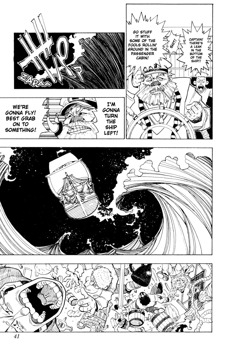 Hunter X Hunter Chapter 2 page 3 - Chapter 2: An Encounter in the Storm