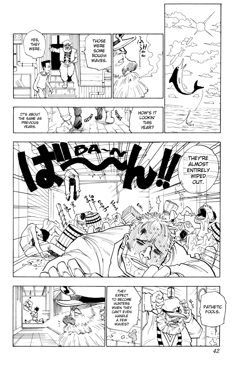 Hunter X Hunter Chapter 2 page 4 - Chapter 2: An Encounter in the Storm
