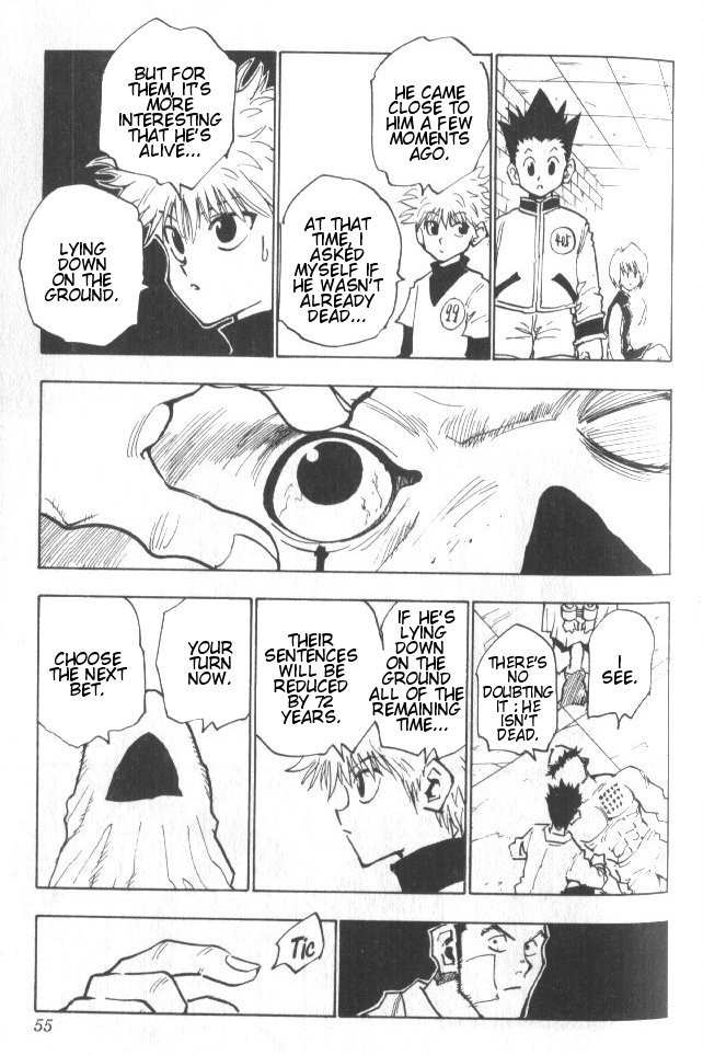 Hunter X Hunter Chapter 20 page 10 - Chapter 20: Gambling Time