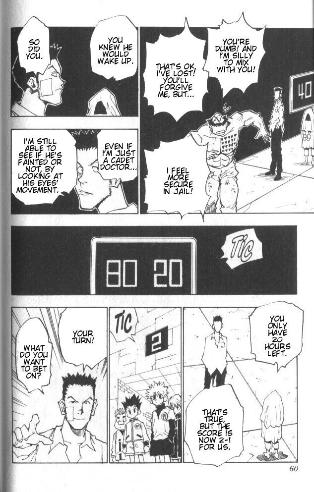 Hunter X Hunter Chapter 20 page 15 - Chapter 20: Gambling Time
