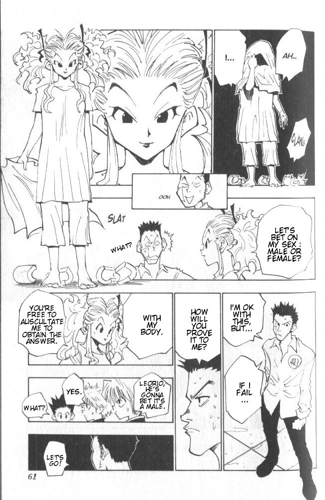 Hunter X Hunter Chapter 20 page 16 - Chapter 20: Gambling Time