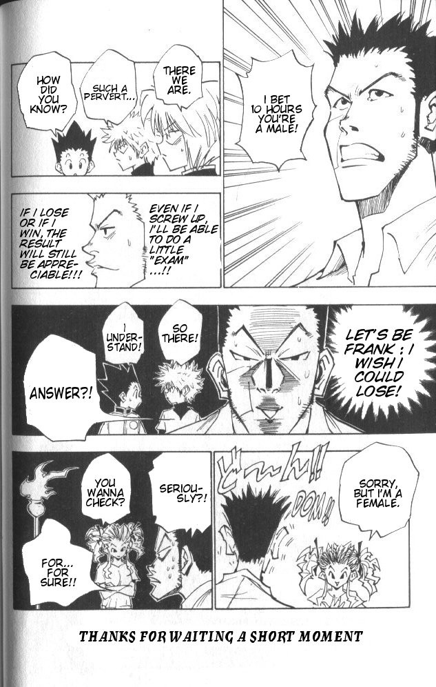 Hunter X Hunter Chapter 20 page 17 - Chapter 20: Gambling Time