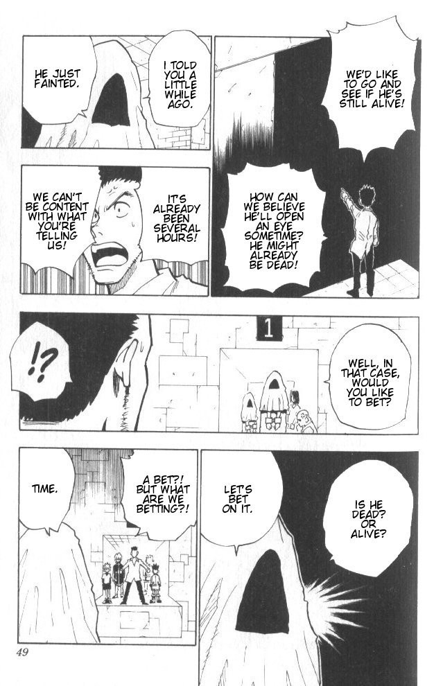 Hunter X Hunter Chapter 20 page 4 - Chapter 20: Gambling Time